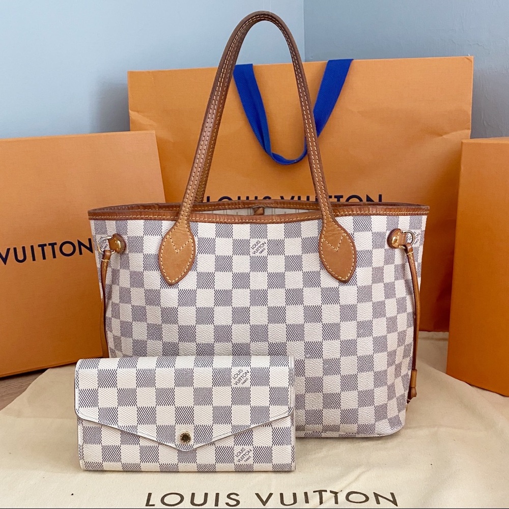 💎✨AZUR SET✨💎 Louis Vuitton Neverfull PM & Wallet - Picture 2 of 16